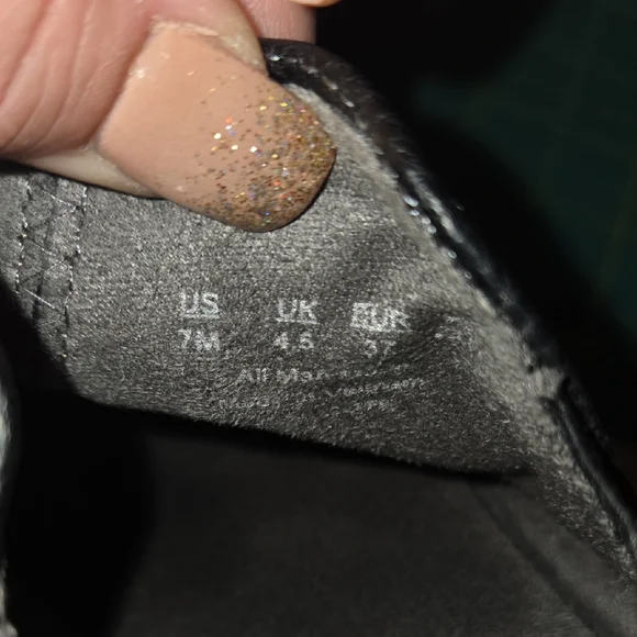 Dr. Scholl's Black Leather Ankle Booties - Picture 4 of 12